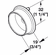Hafele Round Wardrobe Tube with Supports, TAG Synergy Elite Collection, Black protective insert, Black, 29 3/4", Item# 801.43.347, 80143347, 801-43-347