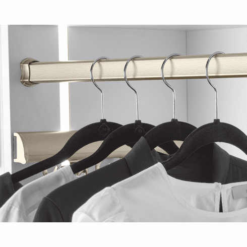 Hafele Wardrobe Tube, TAG Signature Collection, Slate, 92" length, Item# 801.78.311, 80178311, 801-78-311