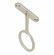 Hafele Center Support, for Round Wardrobe Tube, TAG Synergy Collection, Matt aluminum, Item# 802.06.367, 80206367, 802-06-367