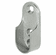 Hafele Wardrobe Tube Support, Zinc Die-Cast, Nickel plated, For screw fixing, Item# 803.33.757, 80333757, 803-33-757