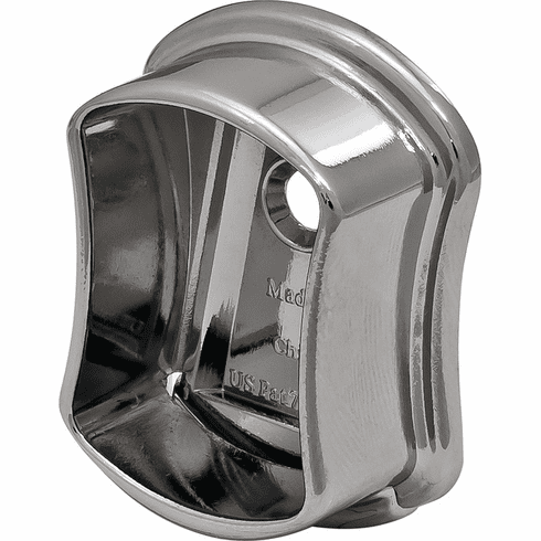 Hafele Wardrobe Tube End Support, TAG Signature Collection, Polished chrome, Item# 803.39.250, 80339250, 803-39-250