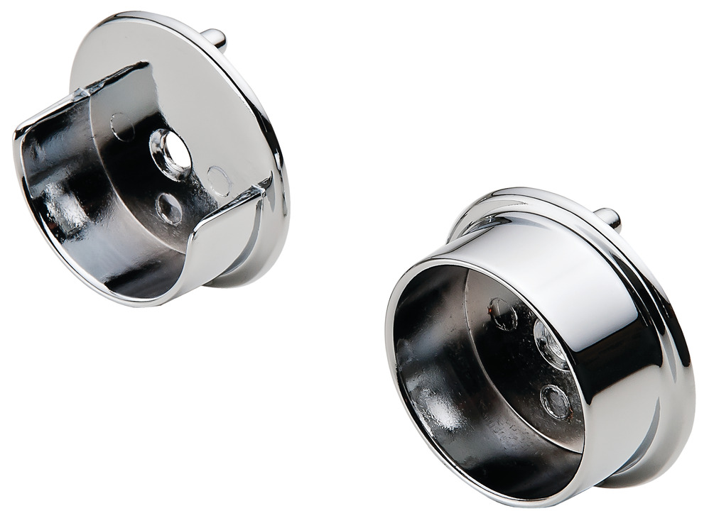 Hafele Wardrobe Tube End Support, Synergy Collection With
