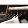 Hafele Wardrobe Tube End Support, TAG Synergy Collection, With two pins for 5 mm holes, Black, Item# 803.56.300, 80356300, 803-56-300