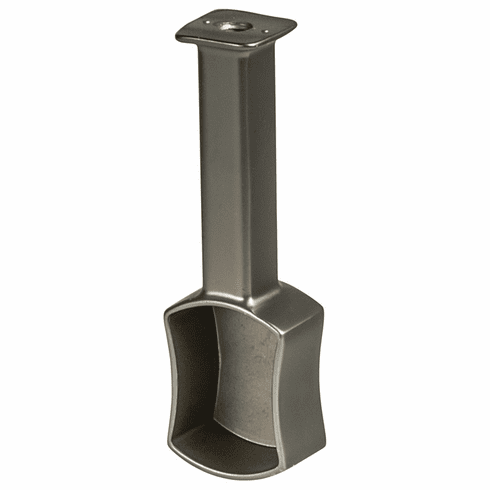 Hafele Wardrobe Tube Suspended Support, TAG Signature Collection, Slate, Item# 803.64.300, 80364300, 803-64-300