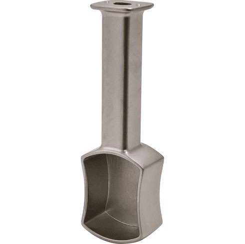 Hafele Wardrobe Tube Suspended Support, TAG Signature Collection, Matt nickel, Item# 803.64.600, 80364600, 803-64-600