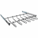 Hafele 24 Hanger Pants Rack Pull-out, TAG Synergy Collection, 30" Length, With Full Extension Slide, Polished Chrome, Item# 805.58.235, 80558235, 805-58-235