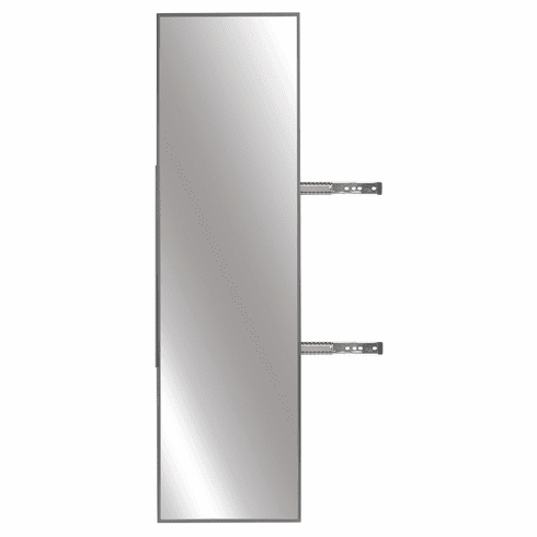 Hafele Full Rotation Mirror, TAG Synergy Elite, 35" height, slate, Item# 805.73.321, 80573321, 805-73-321