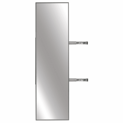 Hafele Full Rotation Mirror, TAG Synergy Elite, 47 3/8" height, slate, Item# 805.73.322, 80573322, 805-73-322