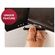 Hafele Full Rotation Mirror, TAG Synergy Elite, 35" Height, Black, Item# 805.73.421, 80573421, 805-73-421