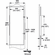 Hafele Full Rotation Mirror, TAG Synergy Elite, 35" Height, Black, Item# 805.73.421, 80573421, 805-73-421