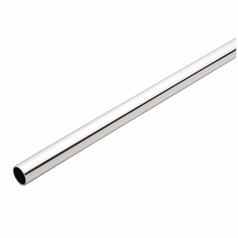 Hafele Shoe Rail, TAG Synergy Collection, Diameter: 3/4", Can be cut-to-size, Polished chrome, 914 mm (36"), Item# 805.87.210, 80587210, 805-87-210