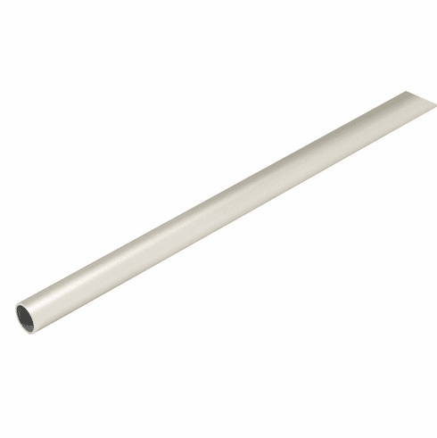 Hafele Shoe Rail, TAG Synergy Collection, Diameter: 3/4", Can be cut-to-size, Matt aluminum, 914 mm (36"), Item# 805.87.910, 80587910, 805-87-910