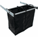 Hafele Pull-Out Hamper, with Removable Bags, TAG Synergy Collection, Polished chrome, 24", 2 small bags, Item# 807.52.233, 80752233, 807-52-233