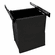 Hafele Pull-Out Hamper, with Removable Bags, TAG Synergy Collection, Black, 24", 2 small bags, Item# 807.52.333, 80752333, 807-52-333