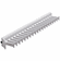 Hafele Tie Rack, TAG Synergy Collection, 20 Hook, 14 1/8", With 3/4 extension slide, White, Item# 807.54.773, 80754773, 807-54-773