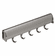 Hafele Belt Rack, TAG Synergy Elite Collection, 5 Hook, 11 7/8", With full extension slide, Polished chrome, Item# 807.67.211, 80767211, 807-67-211