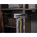 Hafele Tie Rack, TAG Synergy Elite Collection, 18 Hook, 13 7/8", With full extension slide, Black, Item# 807.67.503, 80767503, 807-67-503