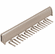 Hafele Tie Rack, TAG Synergy Elite Collection, 15 Hook, 11 7/8" Length, With full extension slide, Matt nickel, Item# 807.67.601, 80767601, 807-67-601