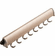 Hafele Fixed Accessory Rack, TAG Synergy Elite Collection, 8 Hook, 19 1/4", Matt nickel, Item# 807.67.685, 80767685, 807-67-685
