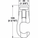Hafele Broom Hook, TAG Synergy Elite Collection, Black, Item# 807.68.350, 80768350, 807-68-350