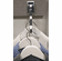 Hafele Waterfall Hook, TAG Synergy Elite Collection, Matt aluminum, Item# 807.69.060, 80769060, 807-69-060