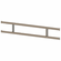 Hafele Frame Kit, TAG Duet Symphony Wall Mount System, Width: 13 1/2", matt nickel, pewter leather, Item# 807.74.184, 80774184, 807-74-184