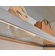 Hafele Shelf, TAG Illuminated Glass Shelf, Slate; 24" width; 13 3/4" depth; Warm white, Item# 807.76.301, 80776301, 807-76-301