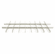 Hafele Jewelry Organizer, TAG ENGAGE, Matt alumiinum, 36", Item# 807.77.084, 80777084, 807-77-084