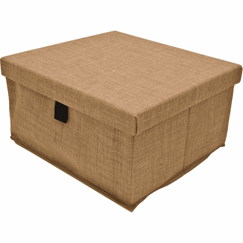 Hafele Storage Box, TAG ENGAGE, Beach fabric, 15", Item# 807.77.360, 80777360, 807-77-360