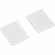 Hafele Optional Drawer Face Adapters, TAG ENGAGE, White, Item# 807.77.796, 80777796, 807-77-796