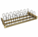 Hafele Pull-Out Shoe Organizer, TAG ENGAGE, Matt gold, 36", Item# 807.77.974, 80777974, 807-77-974
