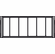 Hafele Divided Lingerie Drawer, TAG ENGAGE, black, 36", beach bag, 5 dividers, Item# 807.78.314, 80778314, 807-78-314