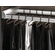Hafele Pant Organizer, TAG ENGAGE, Matt nickel, 30", 24 hangers, Item# 807.81.602, 80781602, 807-81-602