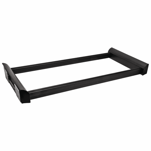 Hafele Laundry Organizer, TAG ENGAGE, Black frame, 36", 2 x 18" beach bags, Item# 807.82.323, 80782323, 807-82-323