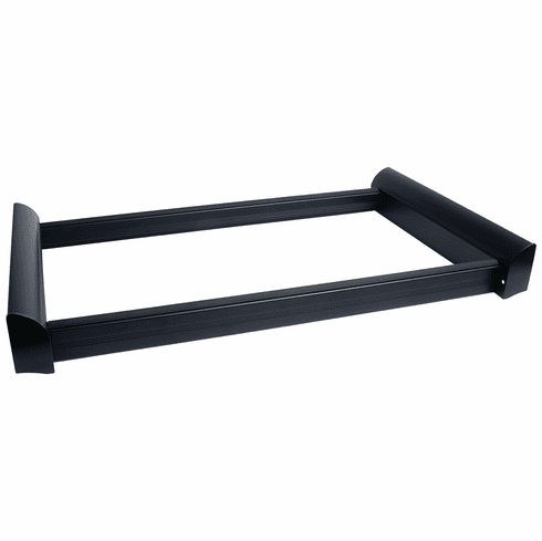 Hafele Laundry Organizer, TAG ENGAGE, Black frame, 36", 2 x 18" slate bags, Item# 807.82.623, 80782623, 807-82-623