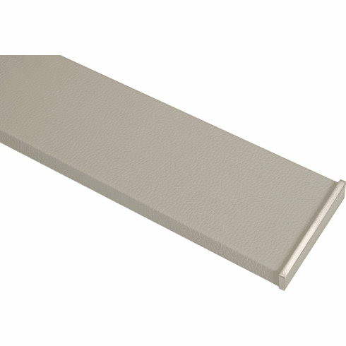 Hafele Cleat Board, Leather Wrapped, TAG, Oyster, Item# 807.83.152, 80783152, 807-83-152