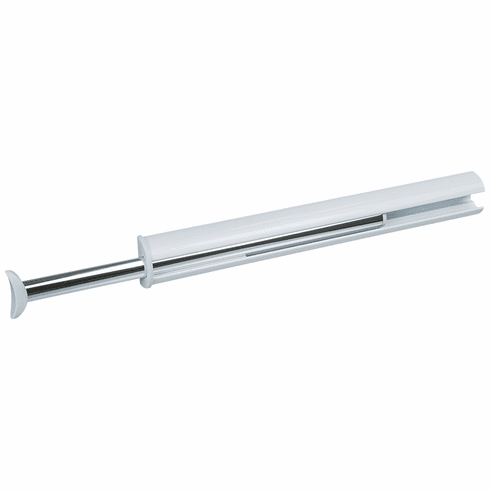 Hafele Closet Valet, TAG Synergy Collection, 14 1/4" Length, For clothes hangers and hanging garment bags, Matt aluminum, Item# 808.70.931, 80870931, 808-70-931