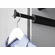 Hafele Valet, TAG Synergy Elite Collection, 14 1/8", For clothes hangers and hanging garment bags, Black, Item# 808.71.503, 80871503, 808-71-503
