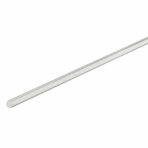 Hafele Railing tube, Gallery rail system, matt, brushed, rail Diameter:: 6 mm, Item# 812.20.602, 81220602, 812-20-602