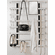 Hafele Mirror, TAG Symphony, matt nickel, Item# 818.84.670, 81884670, 818-84-670