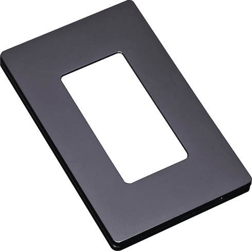 Hafele Wall Plate, Diva, Black, Item# 820.66.353, 82066353, 820-66-353