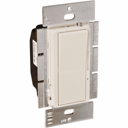 Hafele Lutron Wall Dimming Control, Diva, 2 Conductor Signal Wire (0-10V), Light Almond, Item# 820.66.450, 82066450, 820-66-450