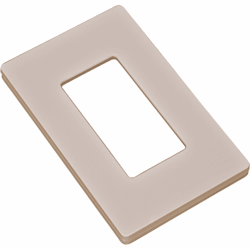 Hafele Wall Plate, Diva, Light almond, Item# 820.66.453, 82066453, 820-66-453