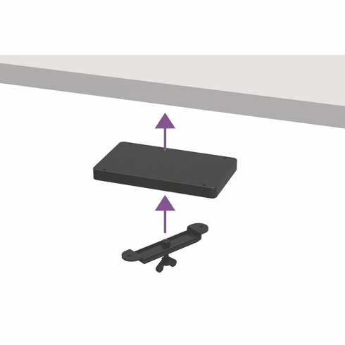 Hafele Wireless Charging, Under Mount, Black, Item# 822.64.076, 82264076, 822-64-076