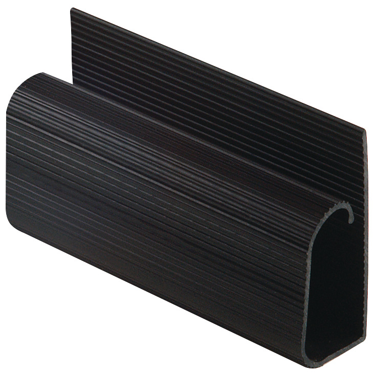 Hafele Cable Trunking, Single J, Black 2438 mm (96