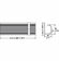 Hafele Cable Trunking, Wiremaster, Black, 2.5 m Length, mini, 1" width, Item# 829.15.303, 82915303, 829-15-303