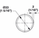 Hafele Round Wardrobe Tube with Supports, TAG Synergy Collection, Black, 23 3/4", Item# 830.28.831, 83028831, 830-28-831