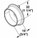 Hafele Round Wardrobe Tube with Supports, TAG Synergy Collection, Black, 23 3/4", Item# 830.28.831, 83028831, 830-28-831