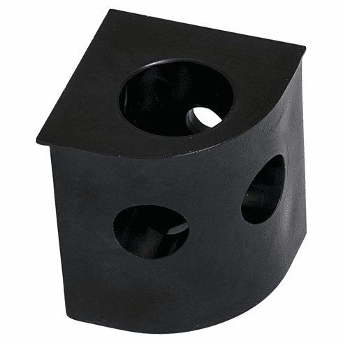 Hafele Switch Housing for Face Frame, Plastic, For switch ? 12 mm, Black, Item# 830.38.424, 83038424, 830-38-424