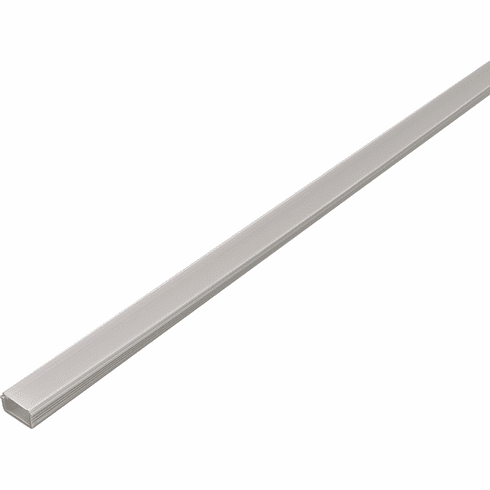 Hafele Polypropylene Profile, Recessed, Co-Extruded, Loox, L x W x H: 2.5 m x 20 mm x 10 mm (98 7/16" x 13/16" x 3/8"), Item# 833.00.710, 83300710, 833-00-710